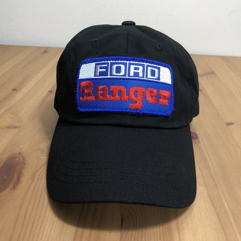 Retro Ford Ranger Logo Patch The Classics Snapback Cap Hat One Size Black Blue